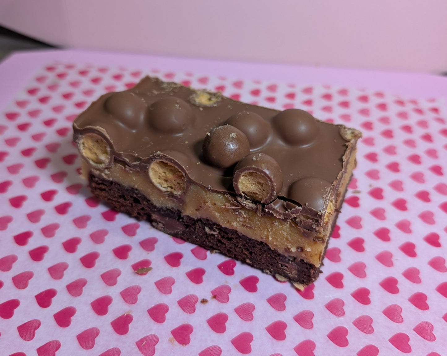 Brownie Malteaser Slice